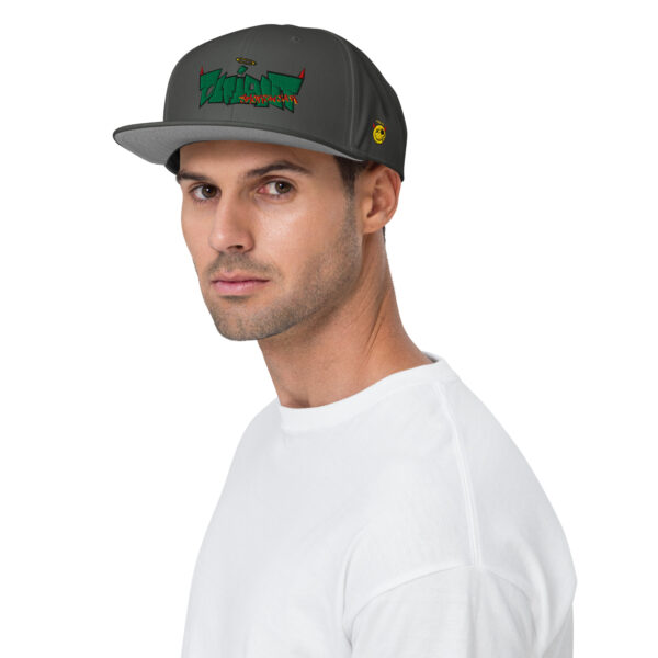 Graffiti Logo Snapback Hat - Image 2