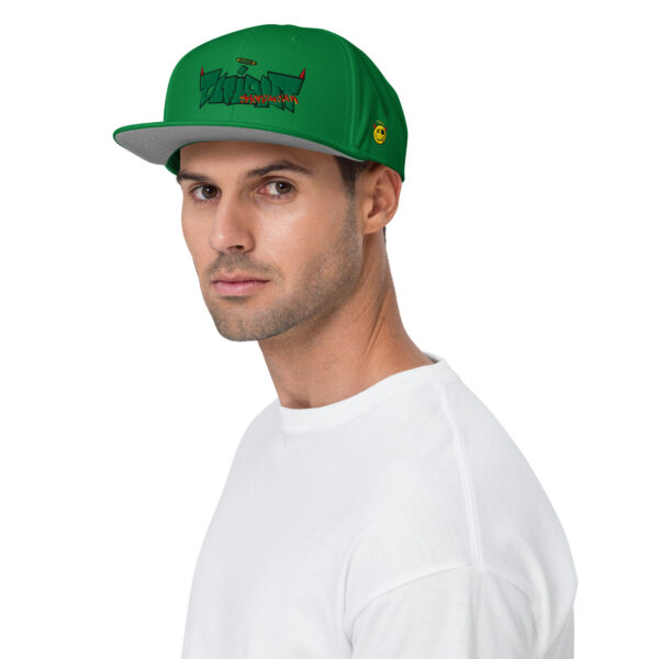 Graffiti Logo Snapback Hat - Image 3