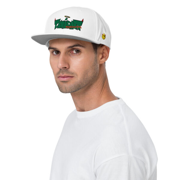 Graffiti Logo Snapback Hat - Image 4