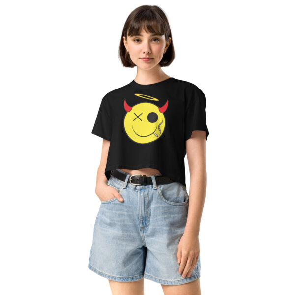 Defiant Smile Crop Top - Image 2