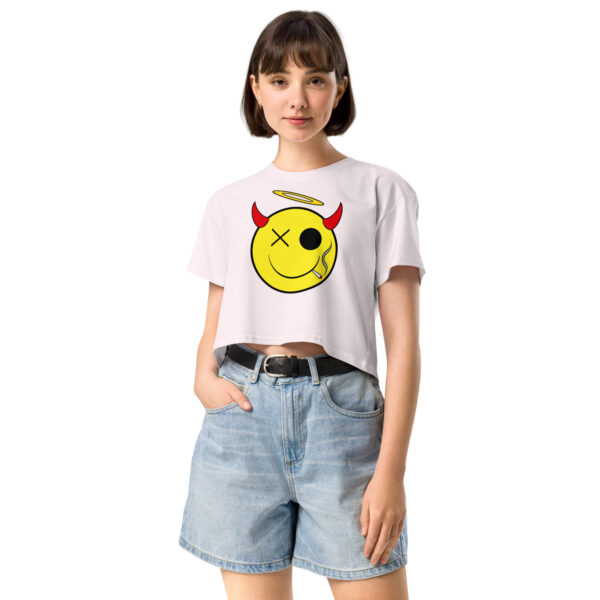 Defiant Smile Crop Top - Image 3