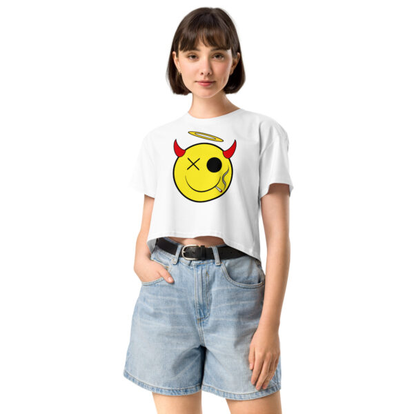 Defiant Smile Crop Top - Image 5