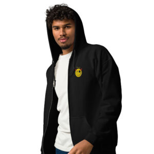 Defiant Smile Zip Hoodie